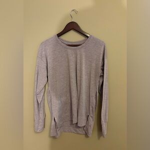 All in Motion Women's Light Gray Long Sleeve Tee